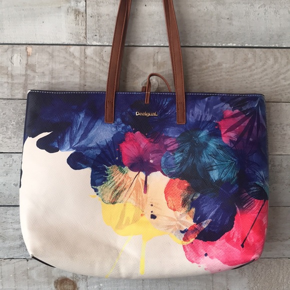 Desigual Floral tote bag - Picture 2 of 8